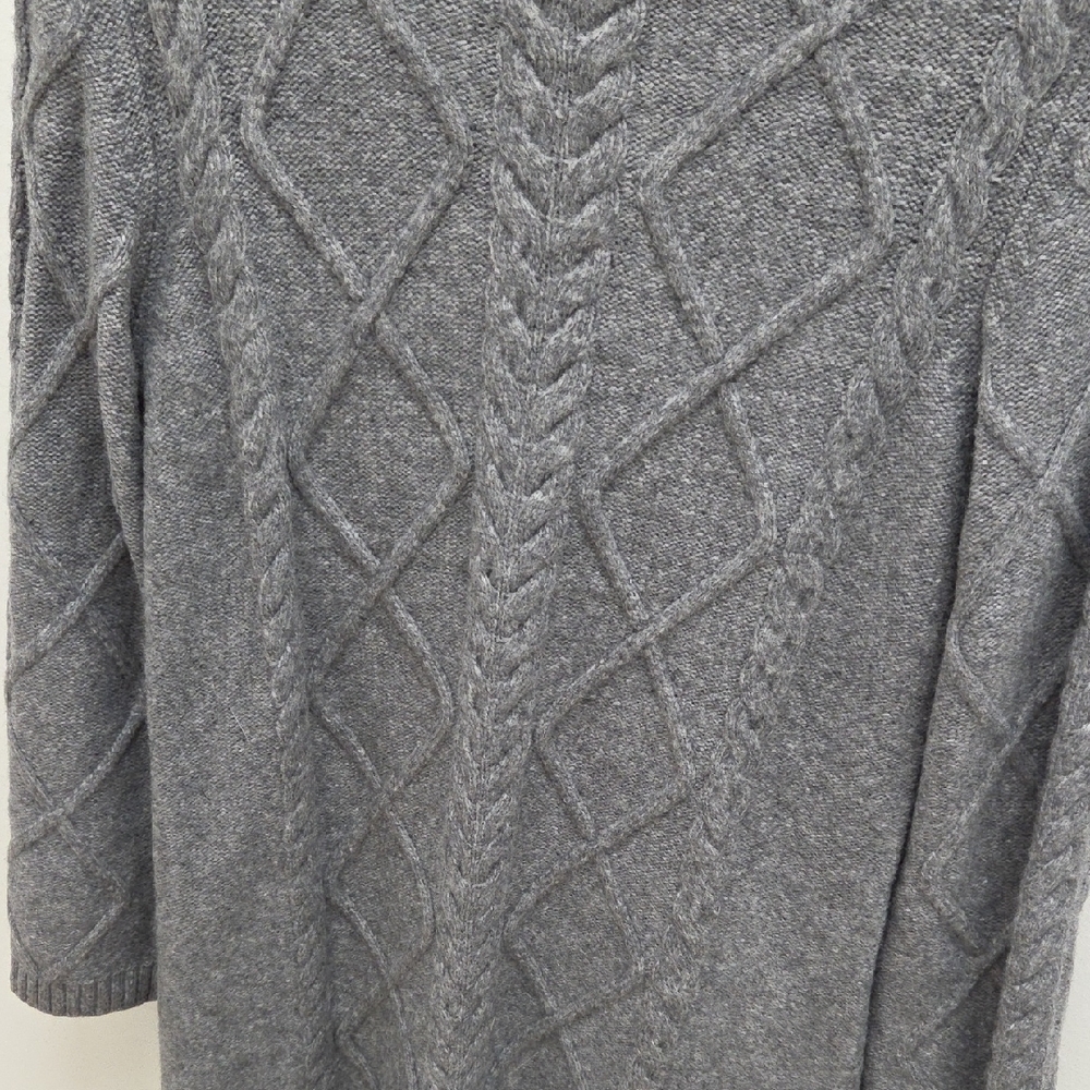 $5/$25-NWT-LOFT Heather Gray Knit Dress - Picture 6 of 6